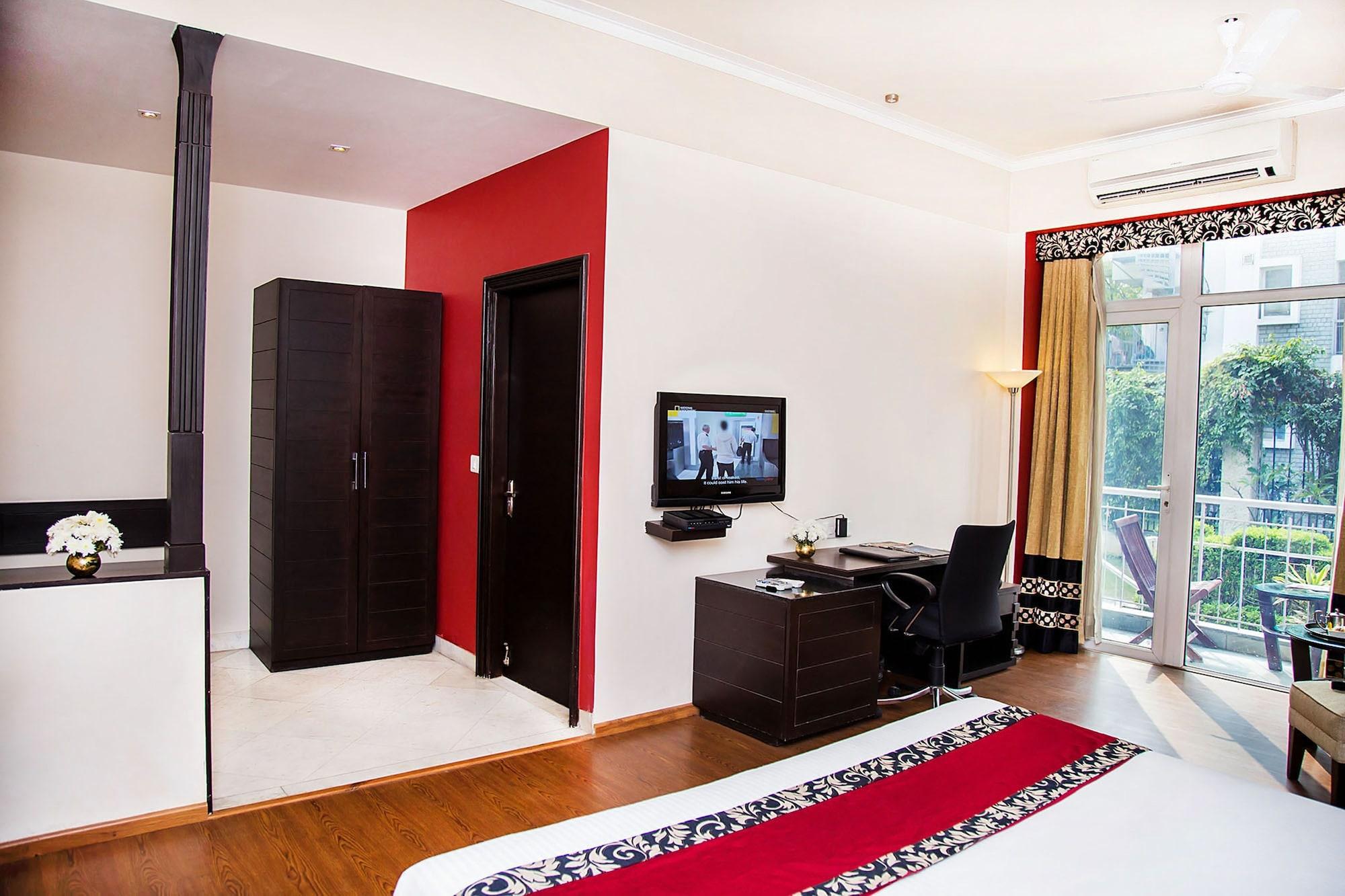Hotel Mantra Amaltas Nueva Delhi Exterior foto